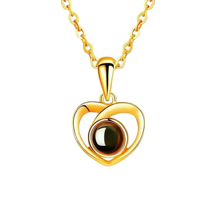 Personalisierbare Herz Kette